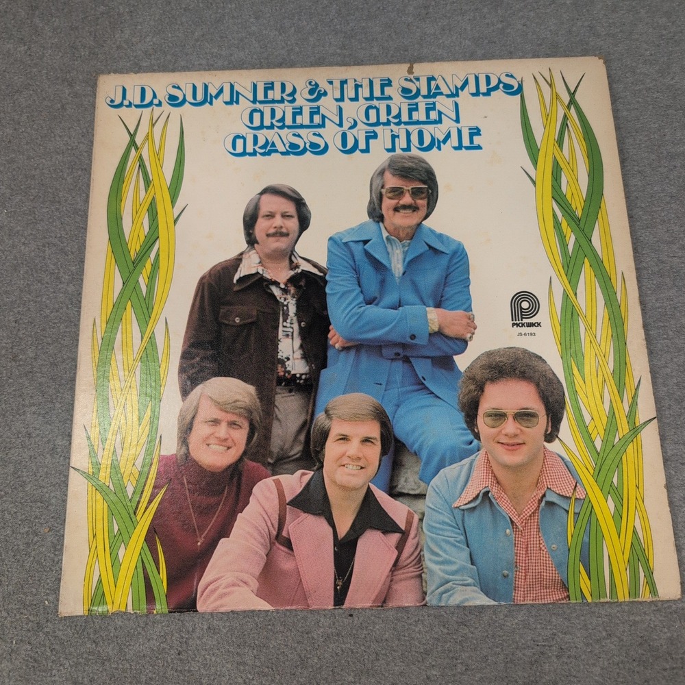 JD Sumner & The Stamps Green Green Grass of Home Vinyl LP Pickwick JS-6193 - Picture 1 of 2